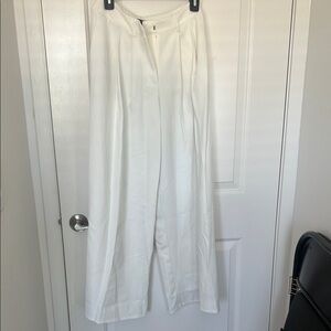 Elegant White Women's Pants